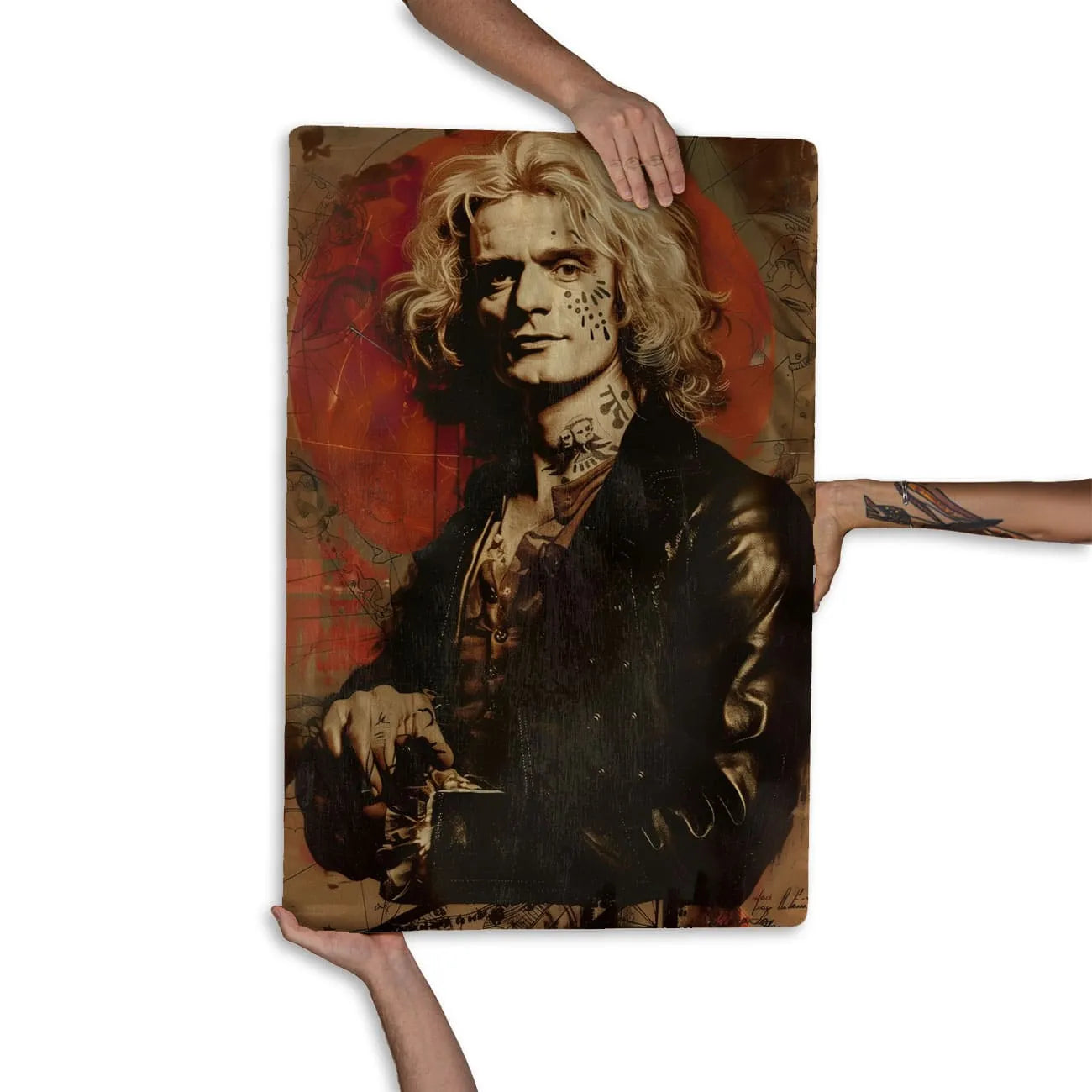 Quadro Decorativo - Isaac Newton Punk