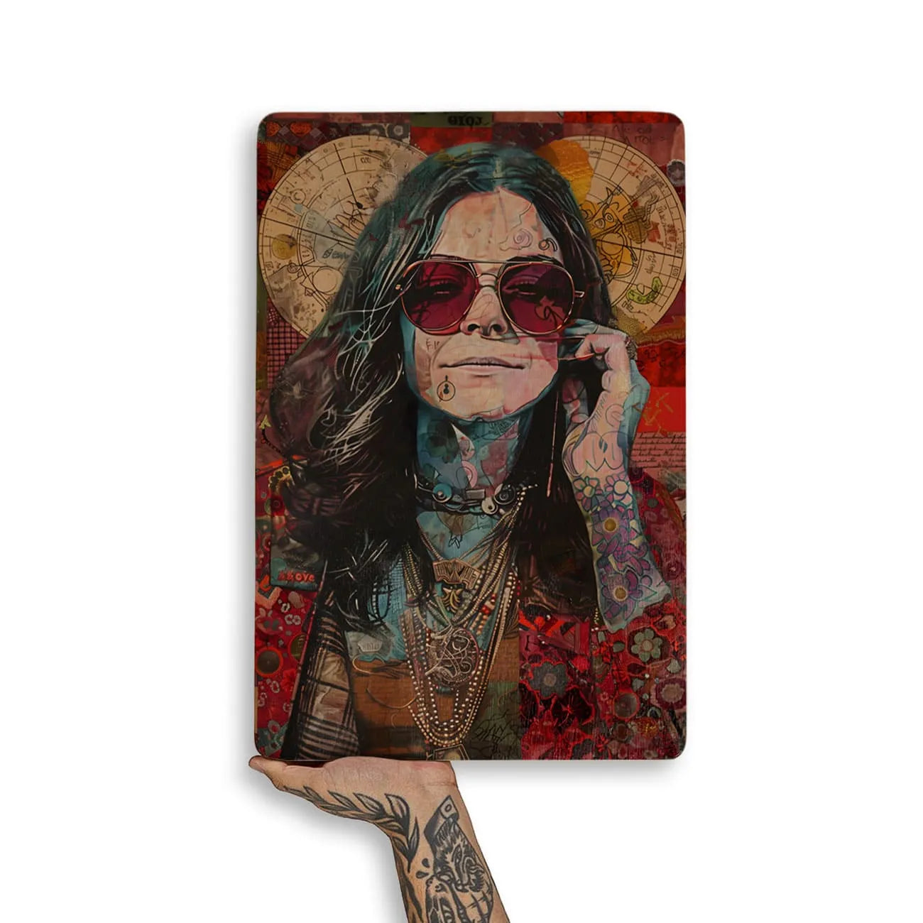 Quadro Decorativo - Janis Joplin Punk