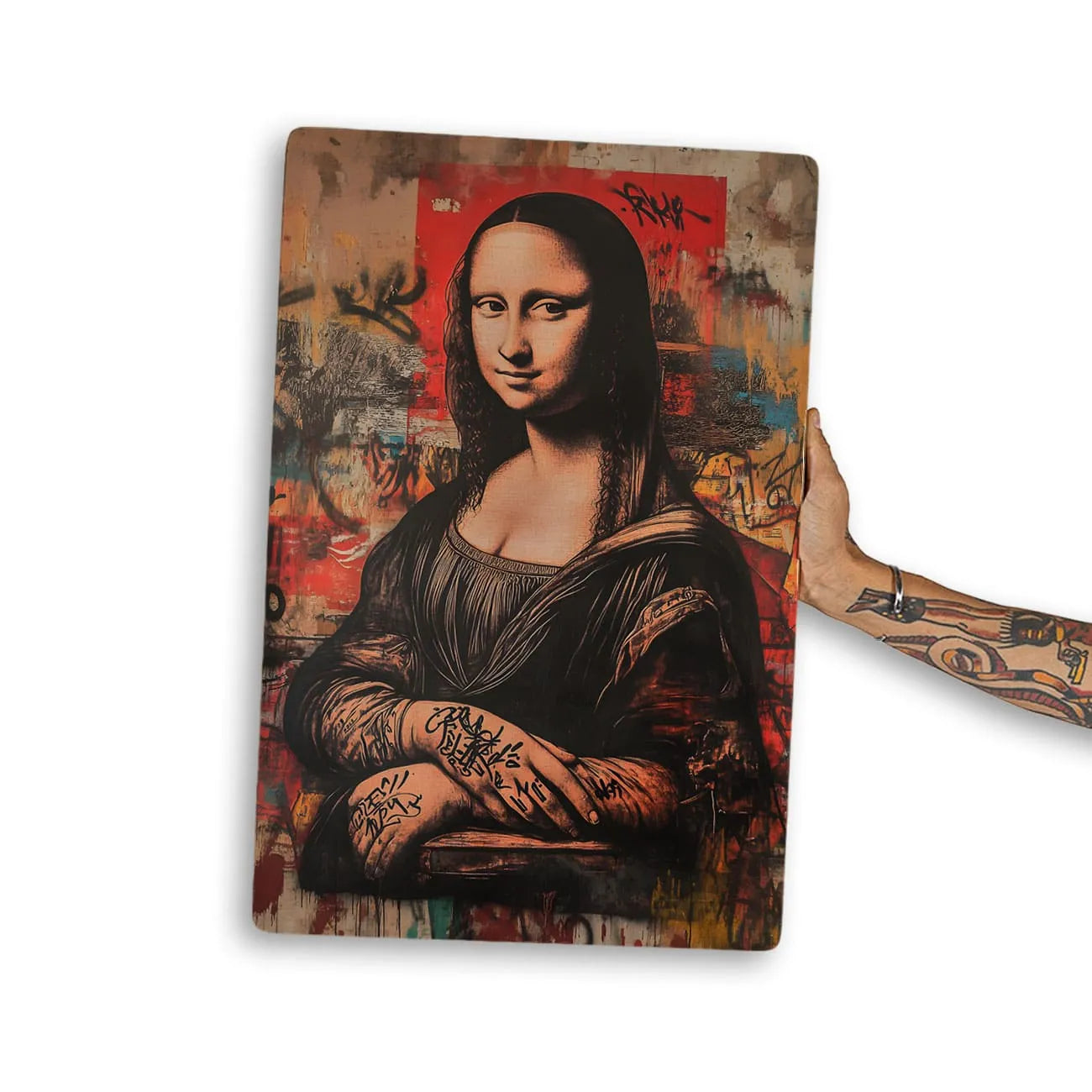 Quadro Decorativo - Monalisa Punk