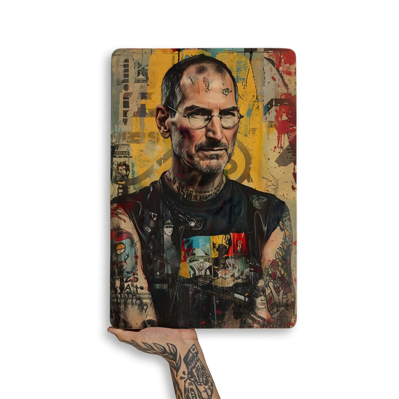 Quadro Decorativo - Steve Jobs Punk