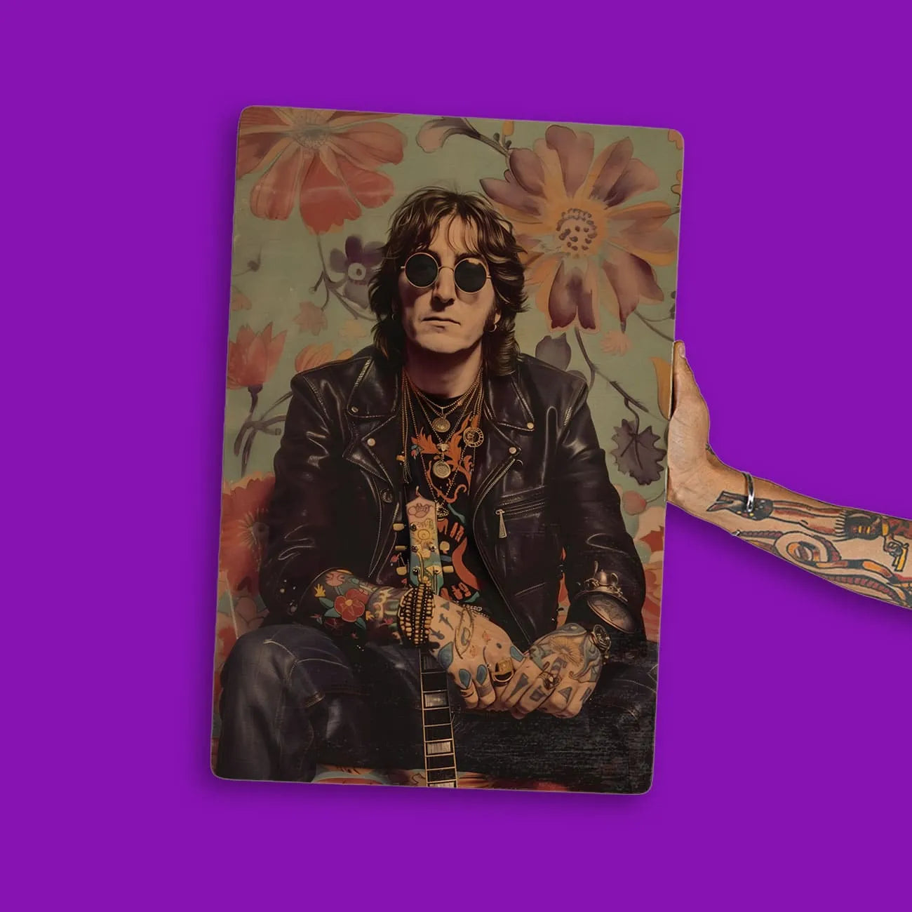 Quadro Decorativo - John Lenon Punk