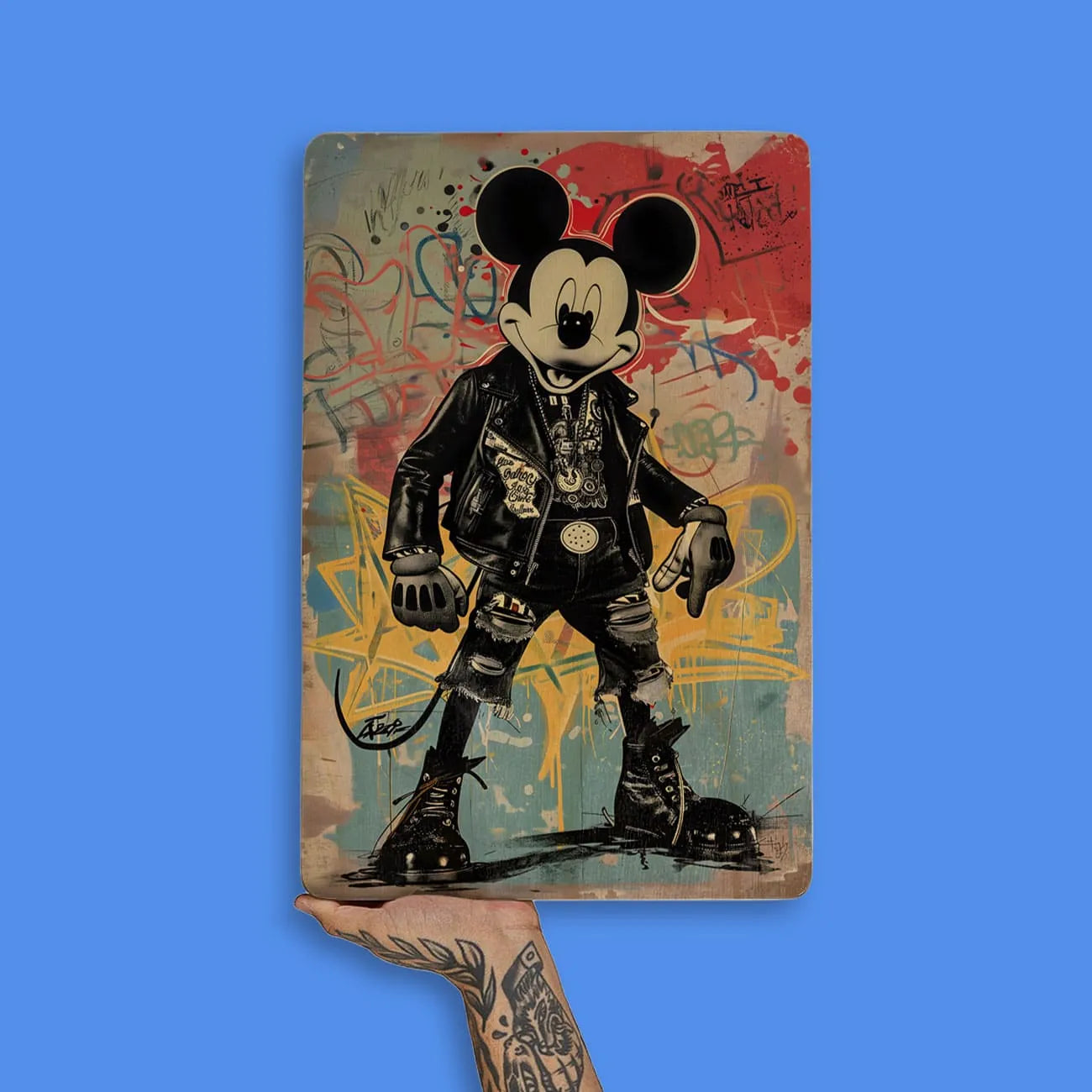 Quadro Decorativo - Mickey Punk