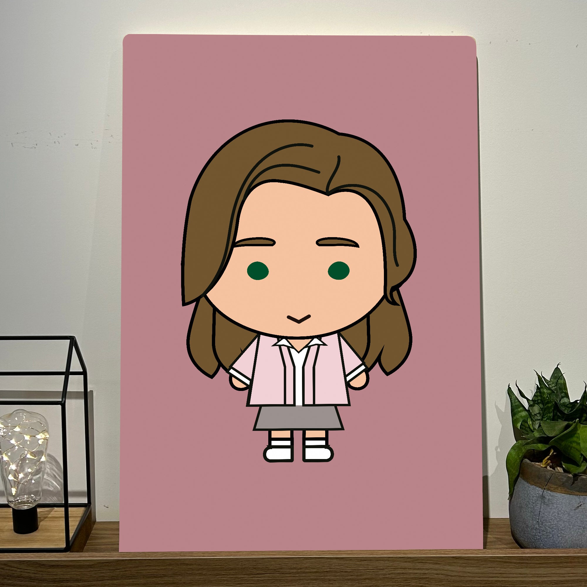 Quadro Decorativo - Pam Beesly- The Office 50 x 33 cm - Muralist Decor