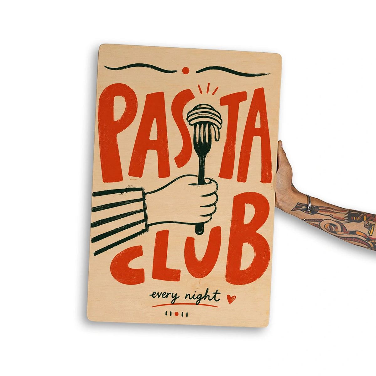 Quadro Decorativo  - Pasta Club