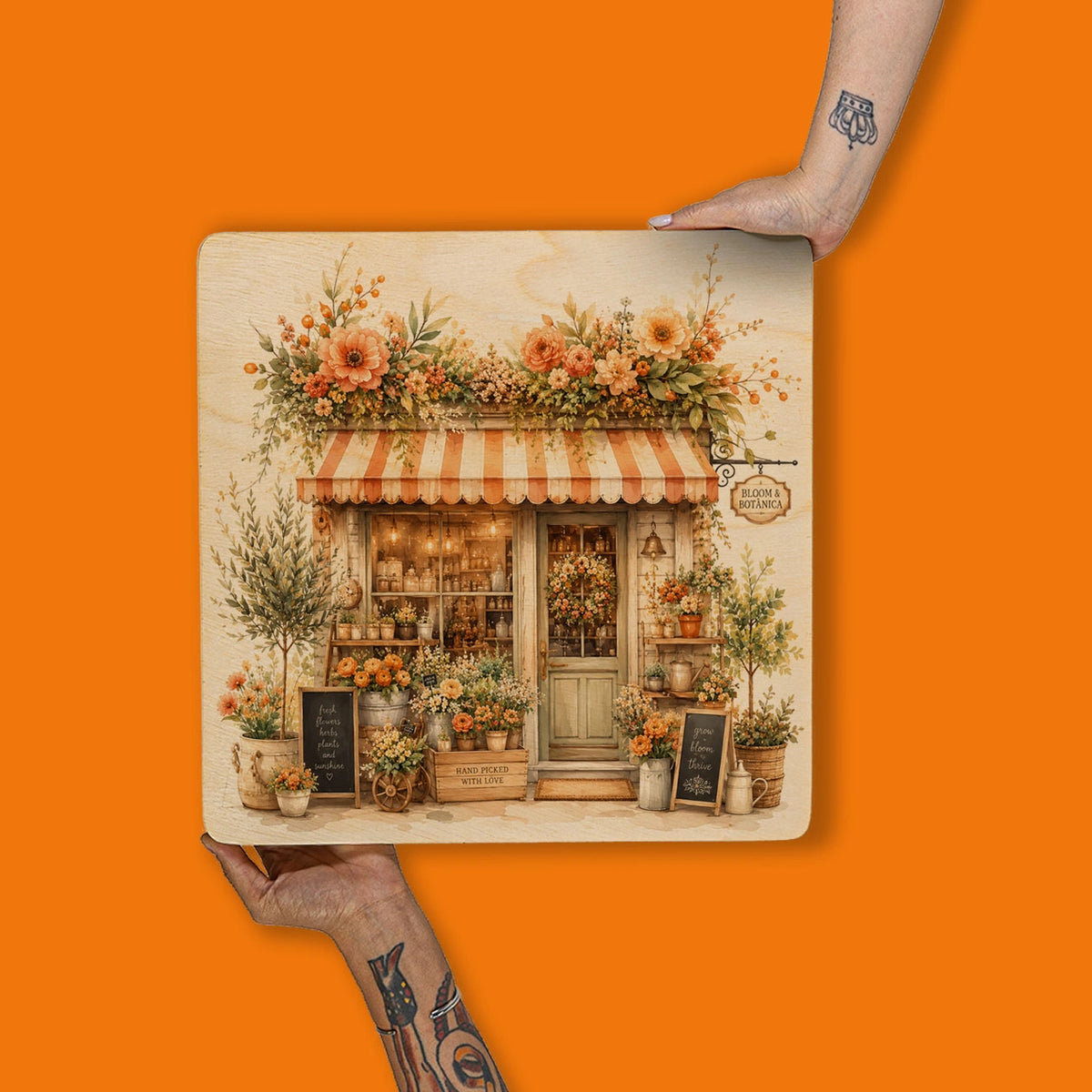 Quadro Decorativo  - Floricultura