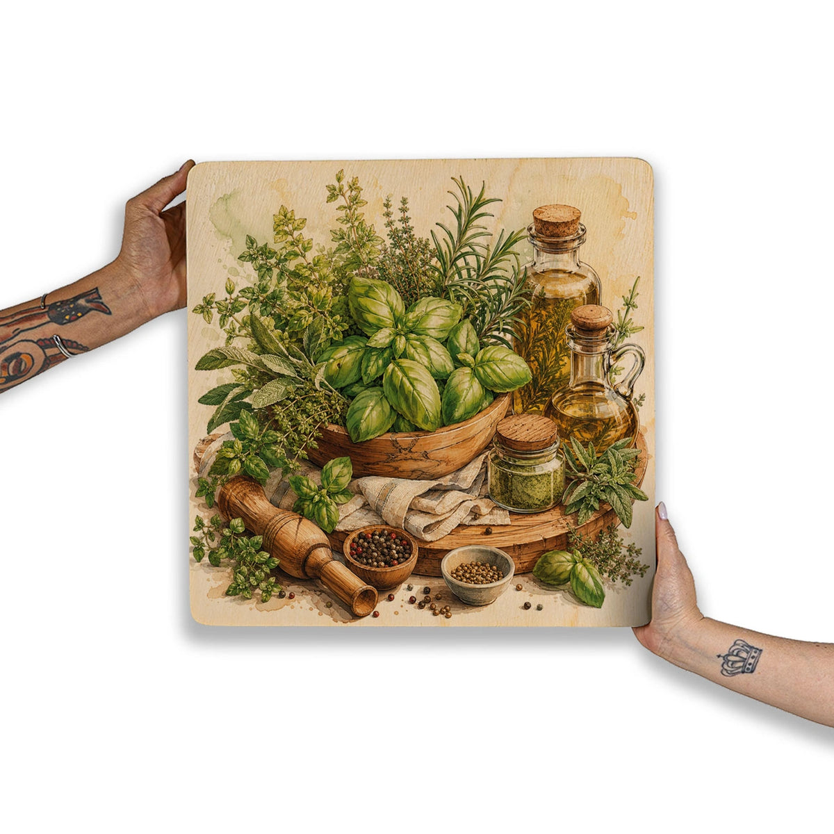 Quadro Decorativo  - Ervas
