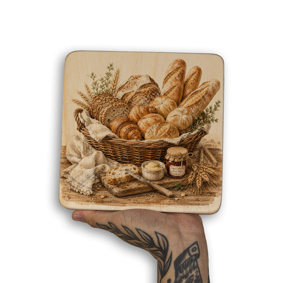 Quadro Decorativo  - Pães
