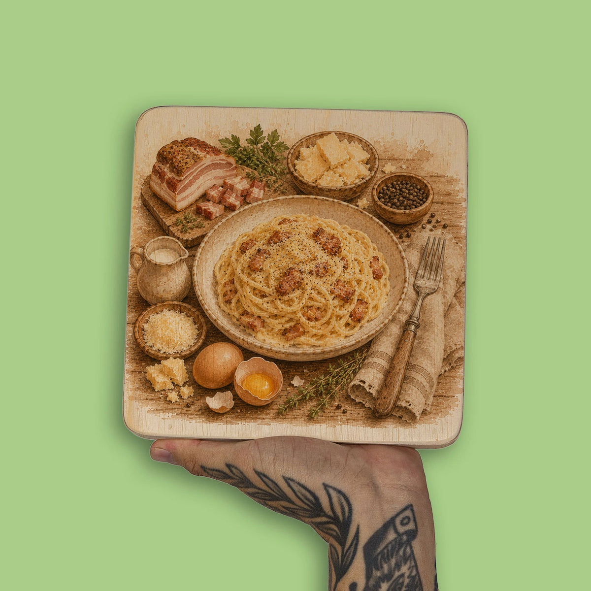 Quadro Decorativo  - Carbonara