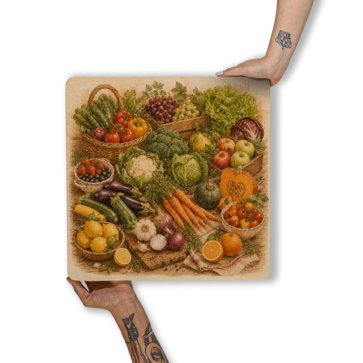 Quadro Decorativo  - Verduras