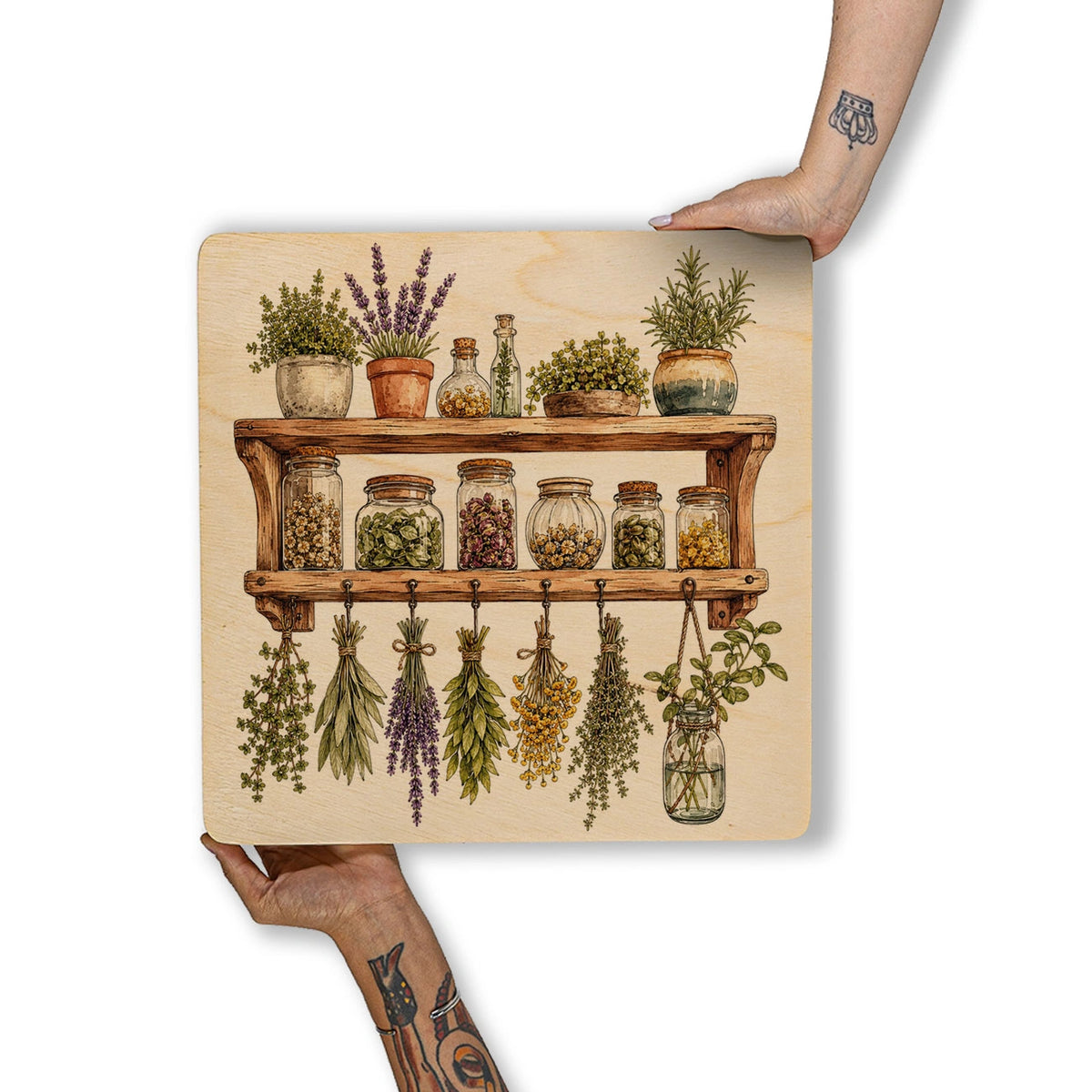 Quadro Decorativo  - Temperos e Ervas