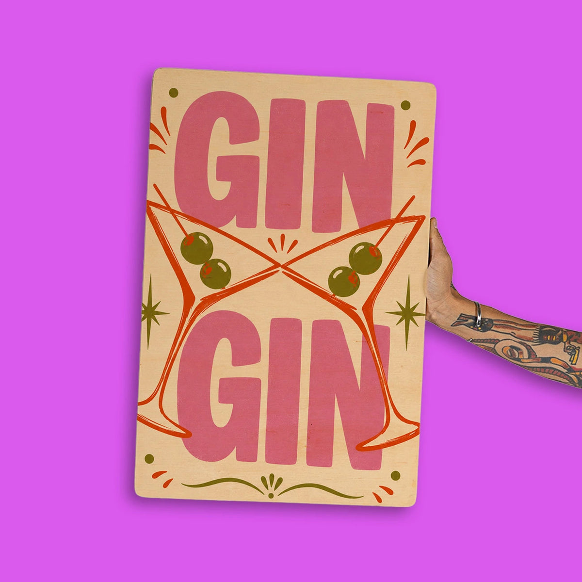 Quadro Decorativo  - Gin Gin