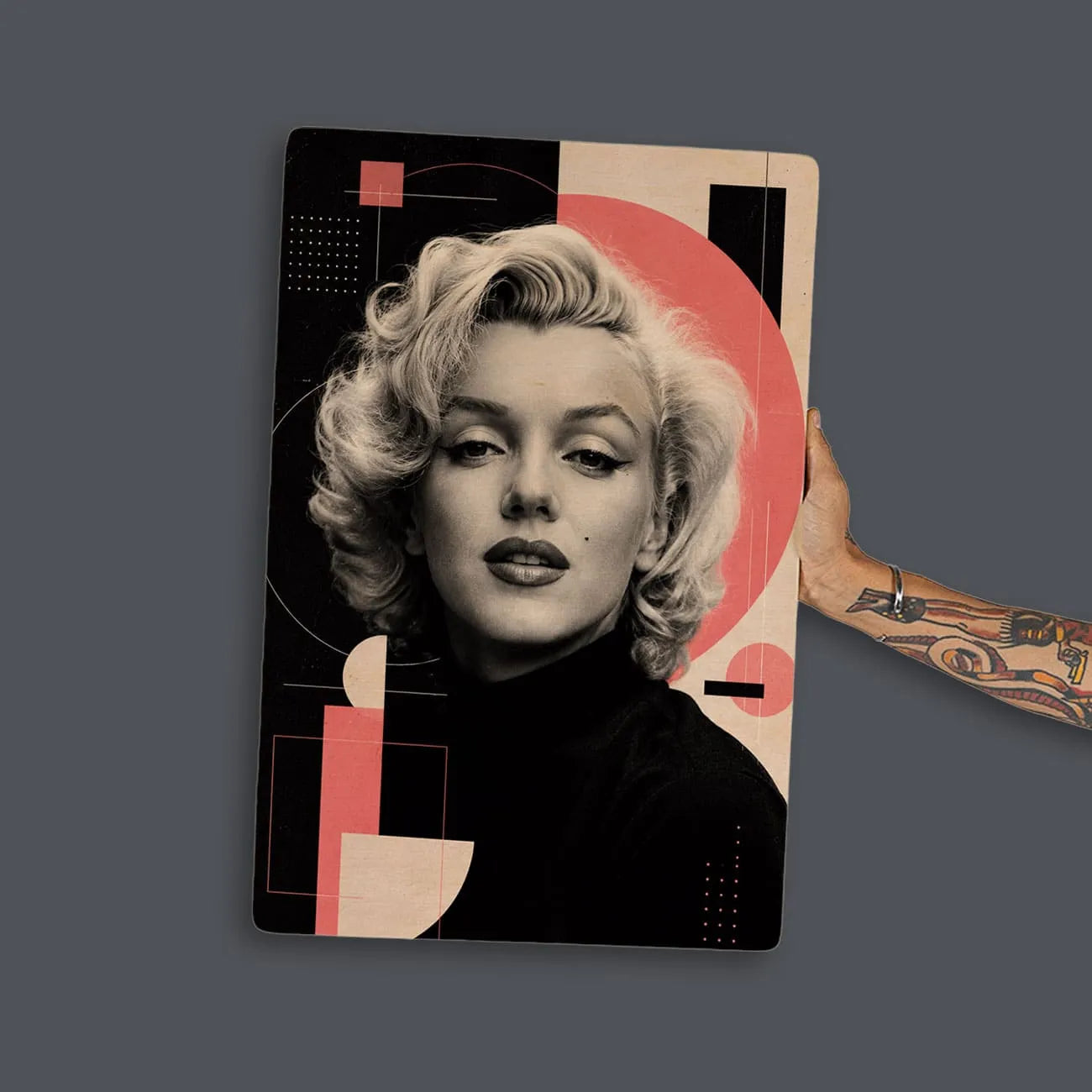 Quadro Decorativo - Marilyn Monroe Bauhaus