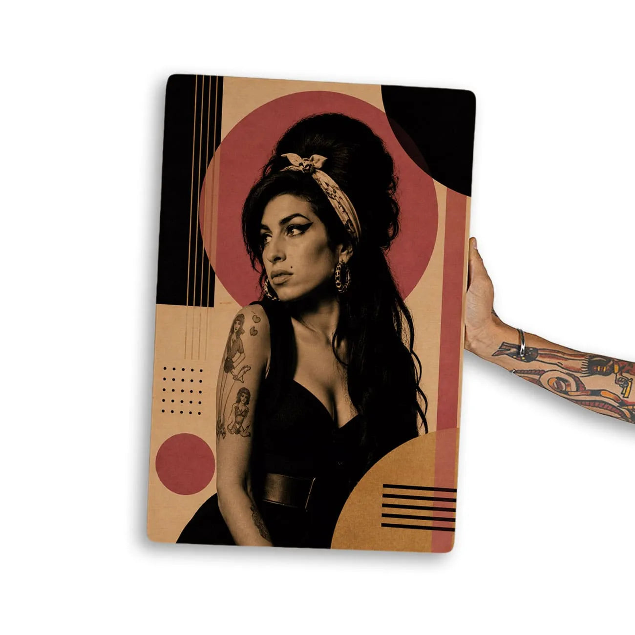 Quadro Decorativo - Amy Winehouse Bauhaus