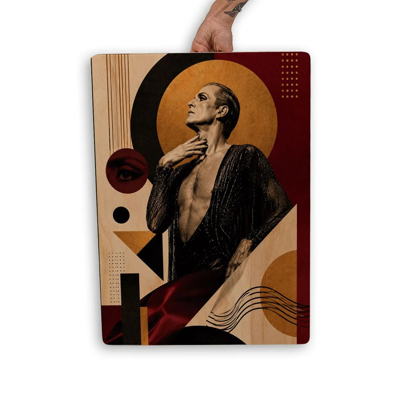 Quadro Decorativo - Ney Matogrosso Bauhaus