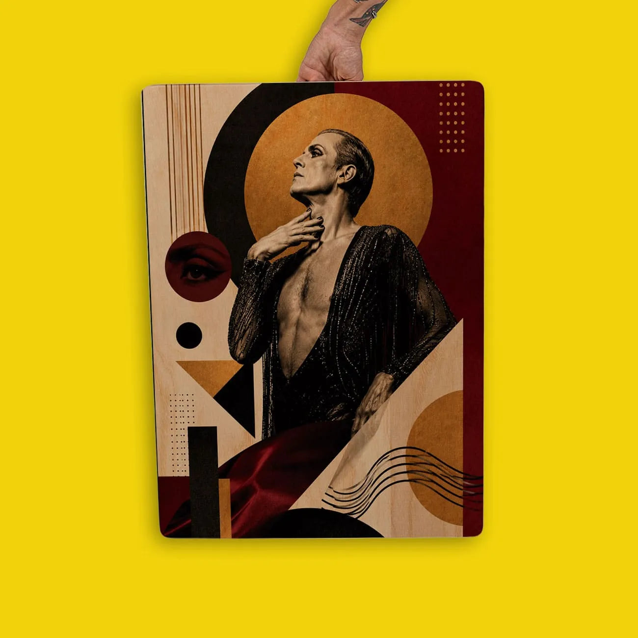 Quadro Decorativo - Ney Matogrosso Bauhaus