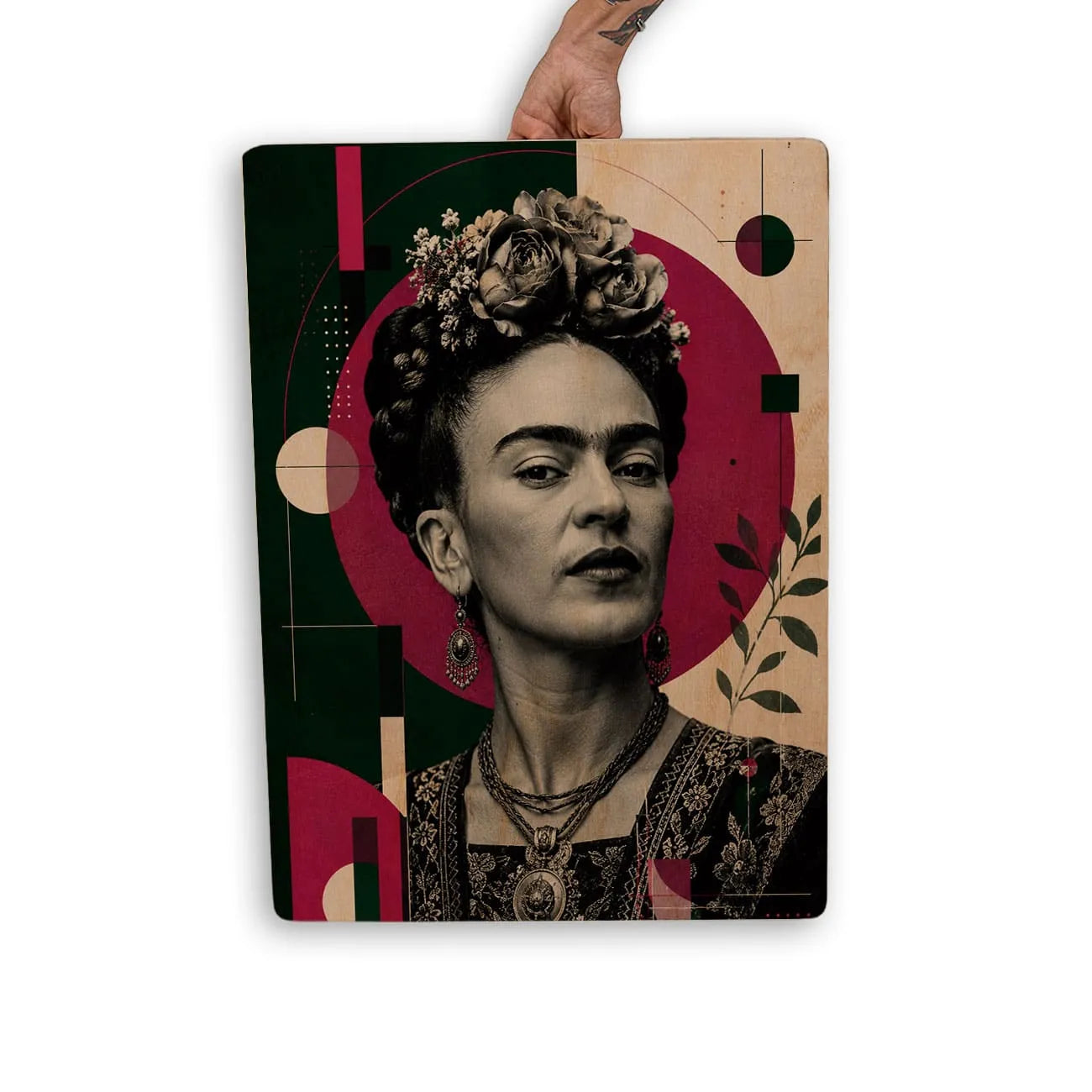 Quadro Decorativo - Frida Kahlo Bauhaus