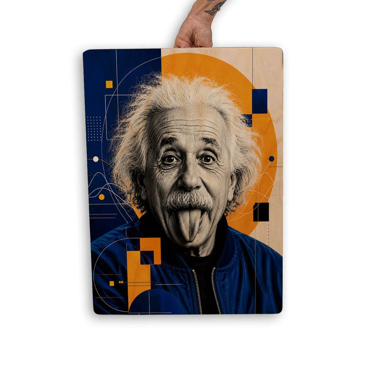 Quadro Decorativo - Albert Einstein Bauhaus