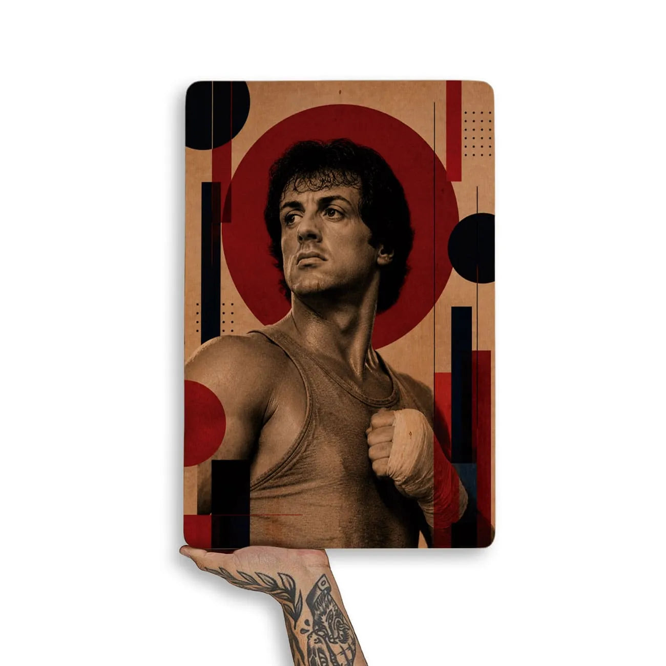 Quadro Decorativo - Rocky Balboa Bauhaus