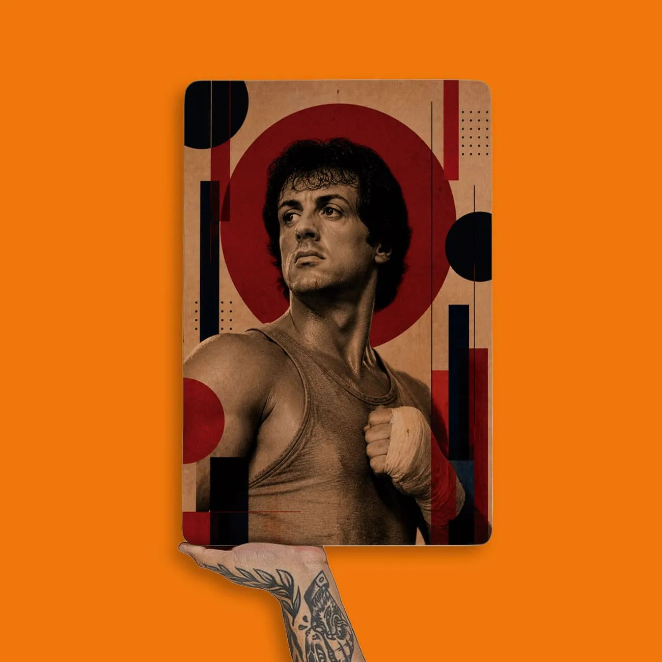 Quadro Decorativo - Rocky Balboa Bauhaus