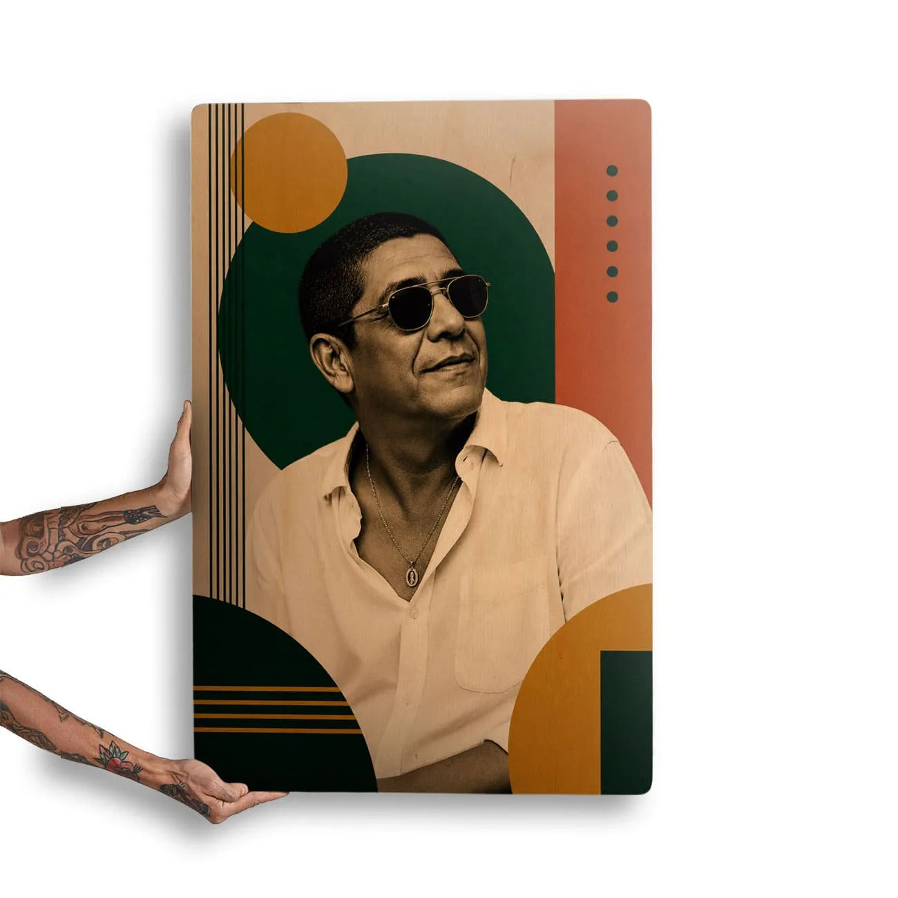 Quadro Decorativo - Zeca Pagodinho Bauhaus