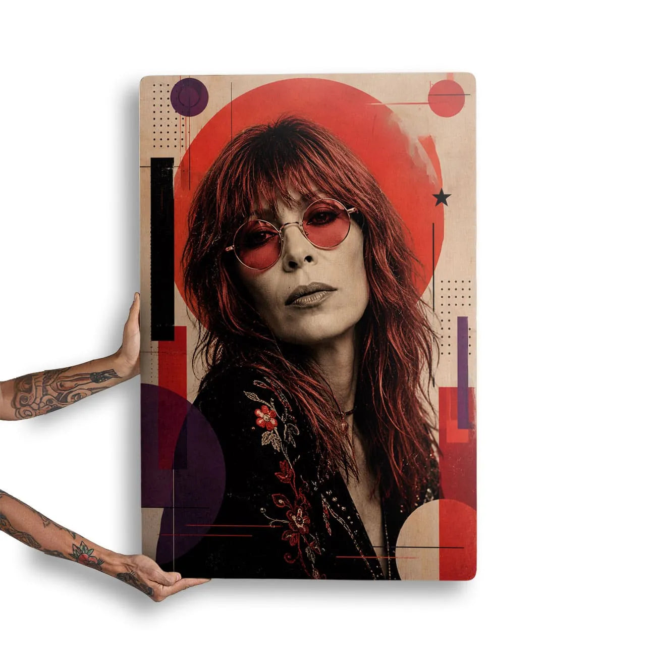 Quadro Decorativo - Rita Lee Bauhaus