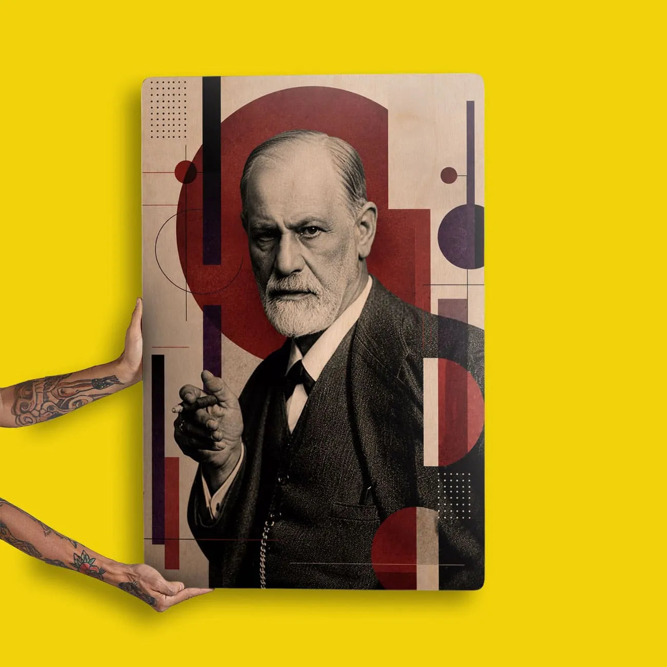 Quadro Decorativo - Freud Bauhaus