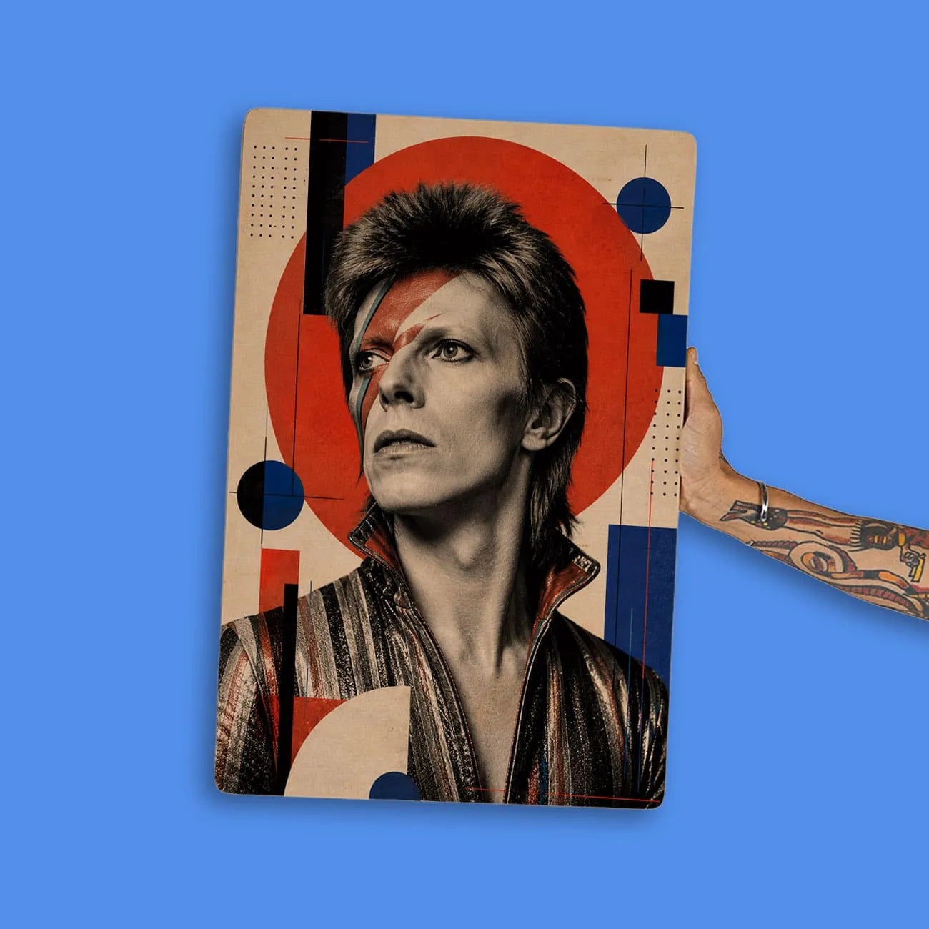 Quadro Decorativo - David Bowie Bauhaus