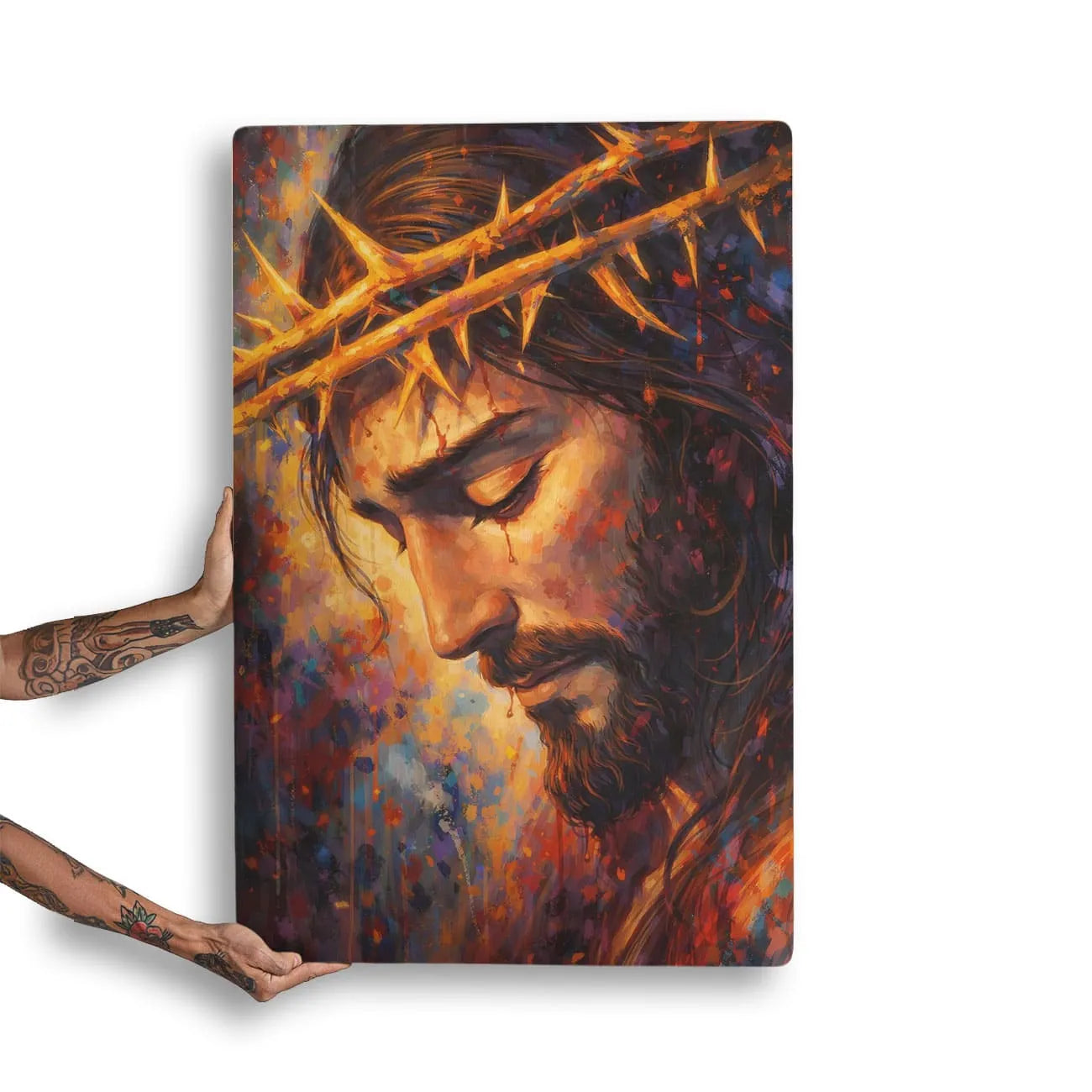 Quadro Decorativo - Jesus Colorido