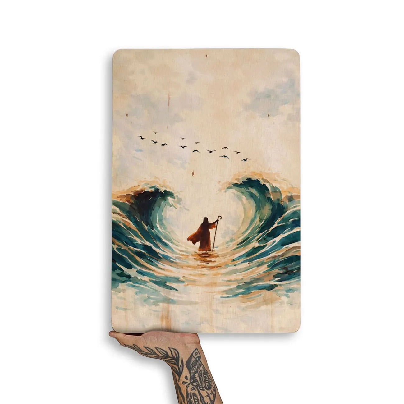 Quadro Decorativo - Moisés Abrindo o Mar