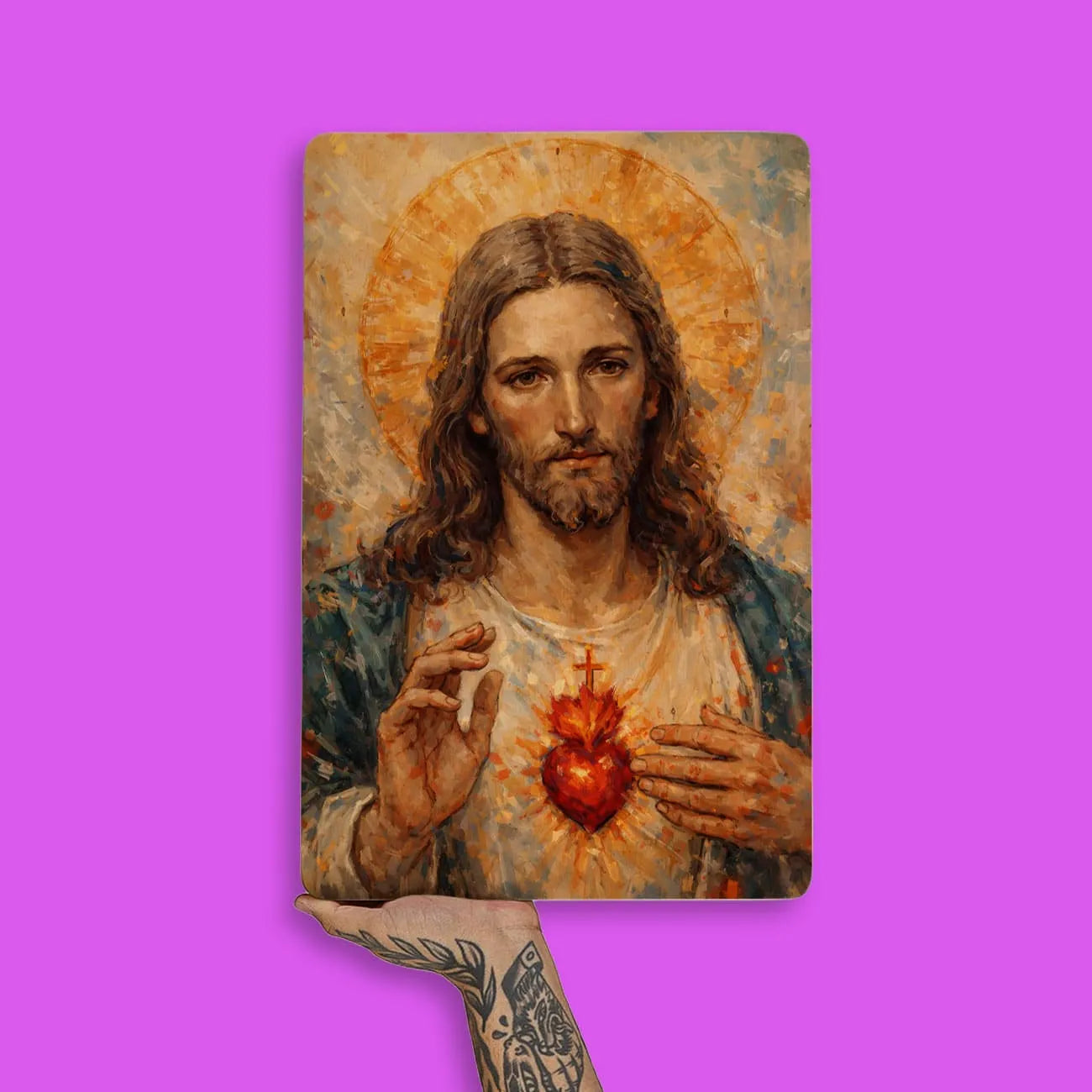 Quadro Decorativo - Sagrado Coração de Jesus