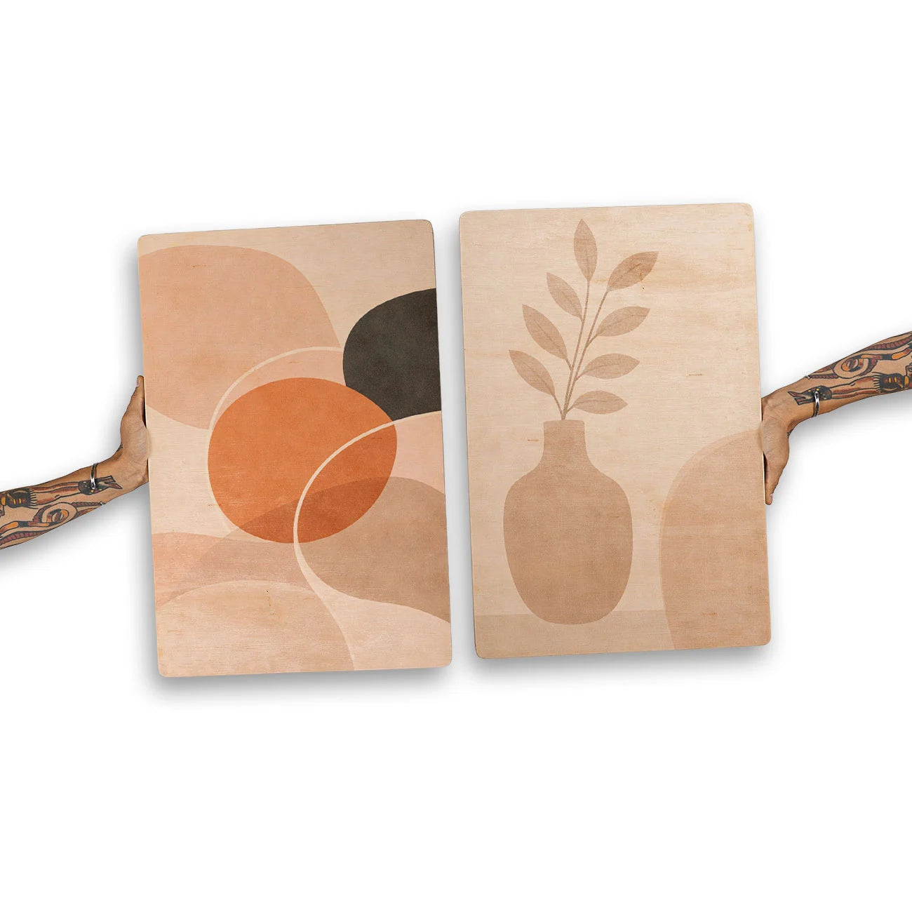 Quadro Decorativo - Dueto Terracota