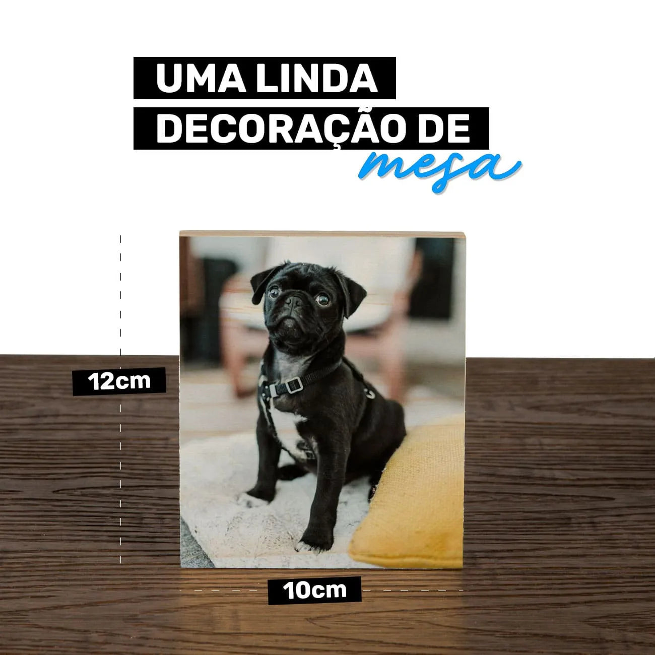 Polaroid de Madeira - Personalizado