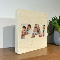 Quadro Decorativo - Pai Fotos - Personalizado 20x20 cm - Muralist Decor