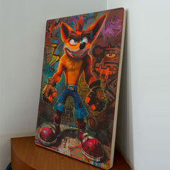 Quadro Decorativo - Crash 50 x 33 cm - Muralist Decor