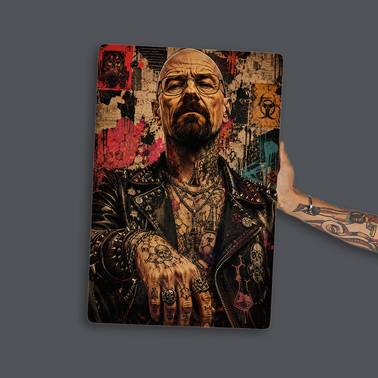 Quadro Decorativo - Walter White Breaking Bad Punk