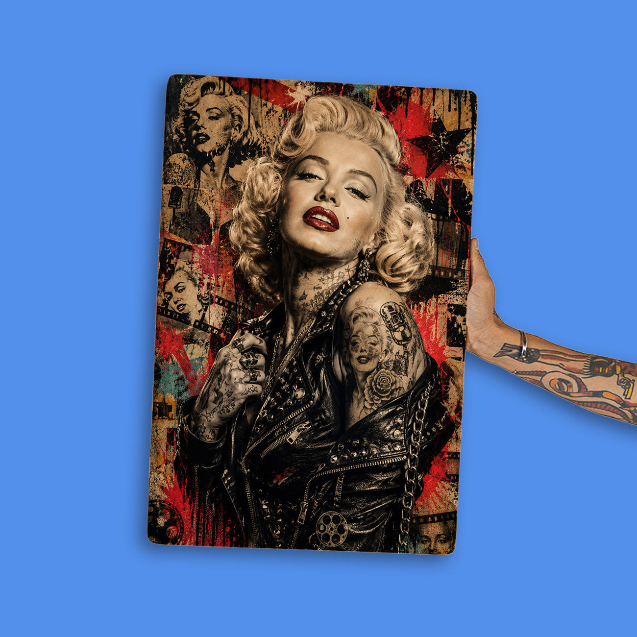 Quadro Decorativo - Marilyn Monroe Punk