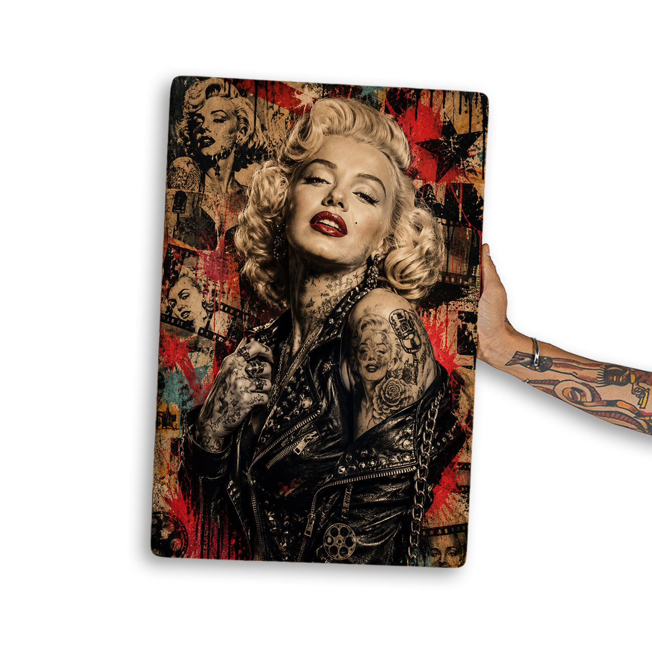 Quadro Decorativo - Marilyn Monroe Punk