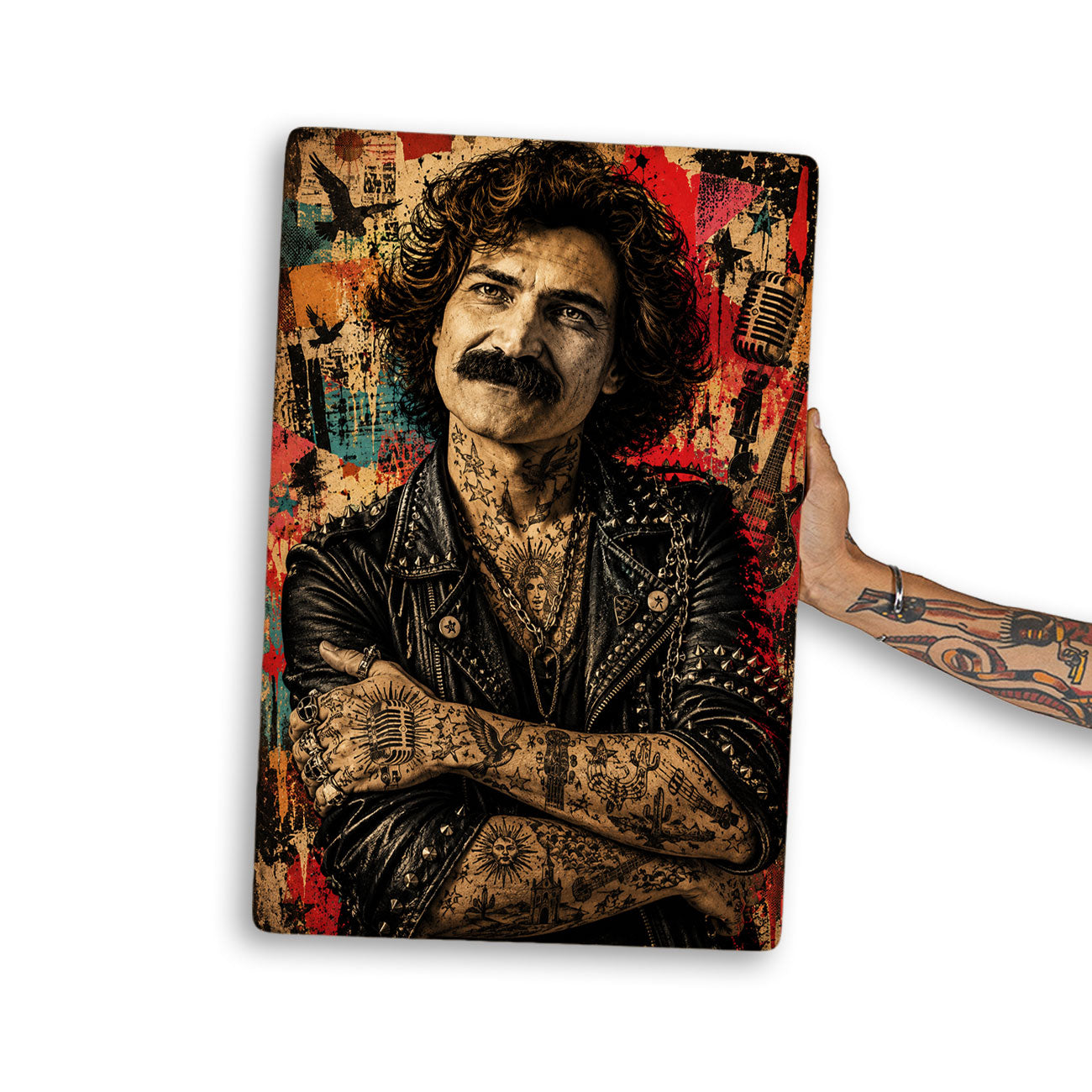 Quadro Decorativo - Belchior Punk