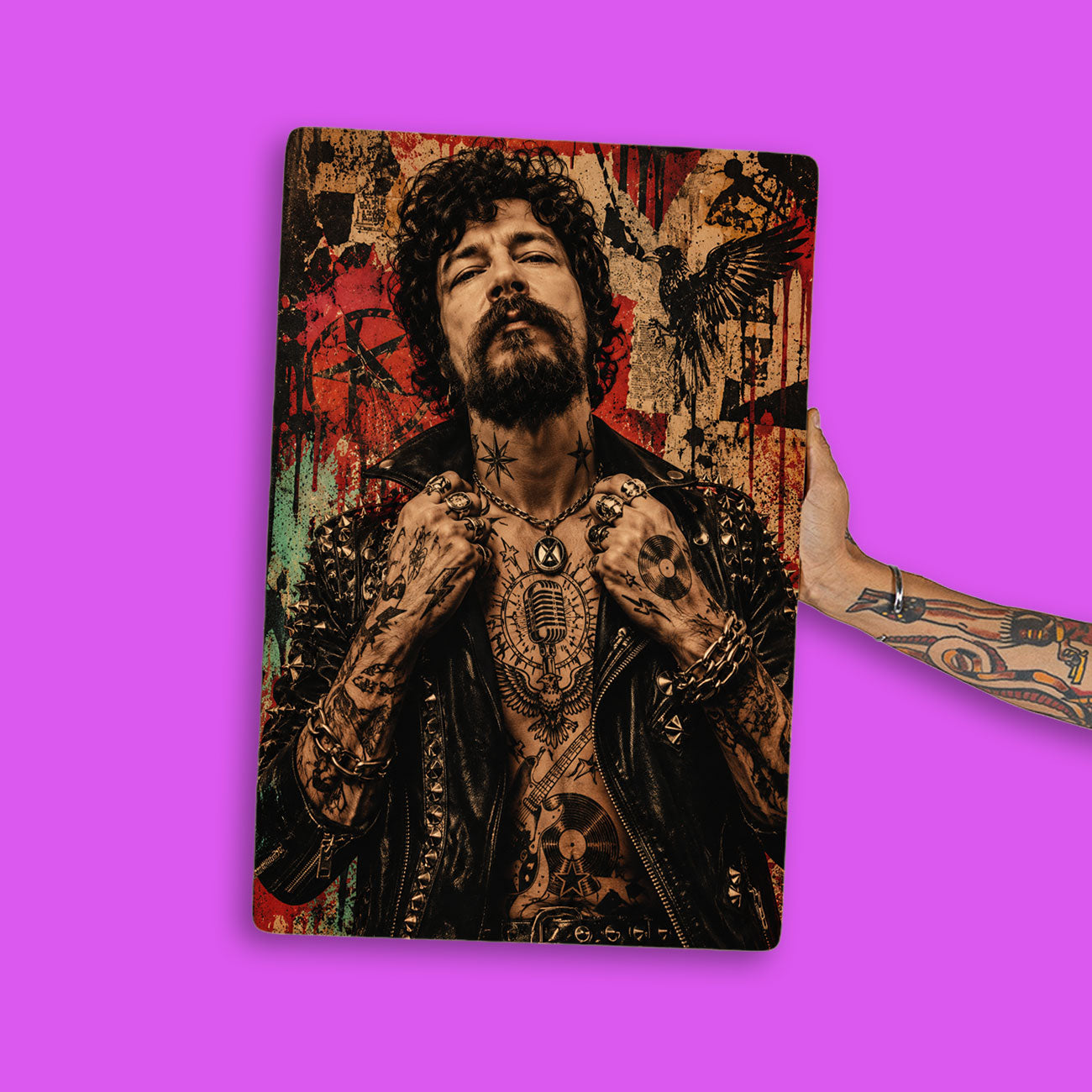 Quadro Decorativo - Raul Seixas Punk