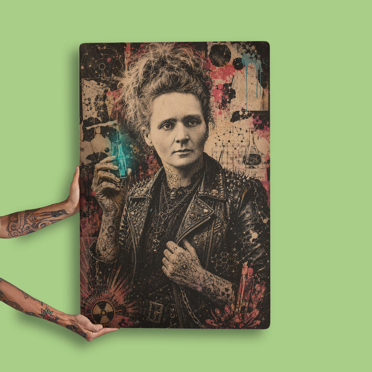 Quadro Decorativo - Marie Curie Punk