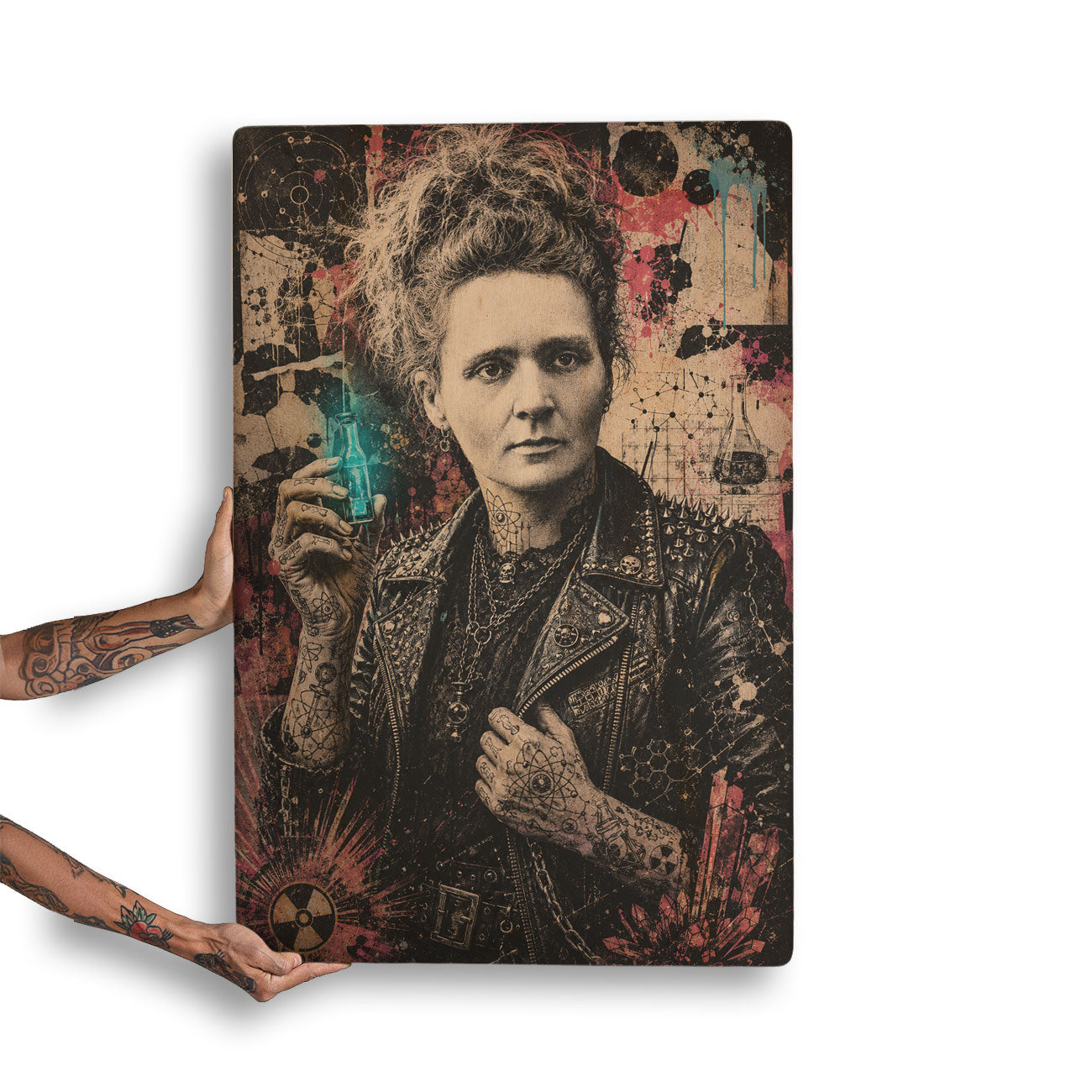 Quadro Decorativo - Marie Curie Punk