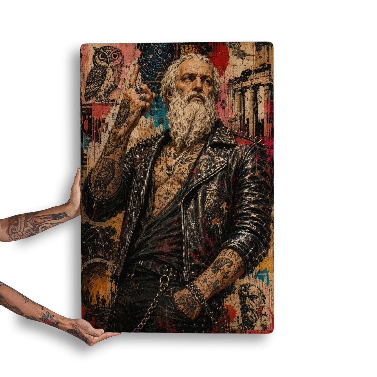 Quadro Decorativo - Platão Punk