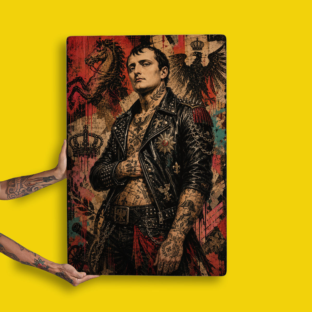 Quadro Decorativo - Napoleão Punk