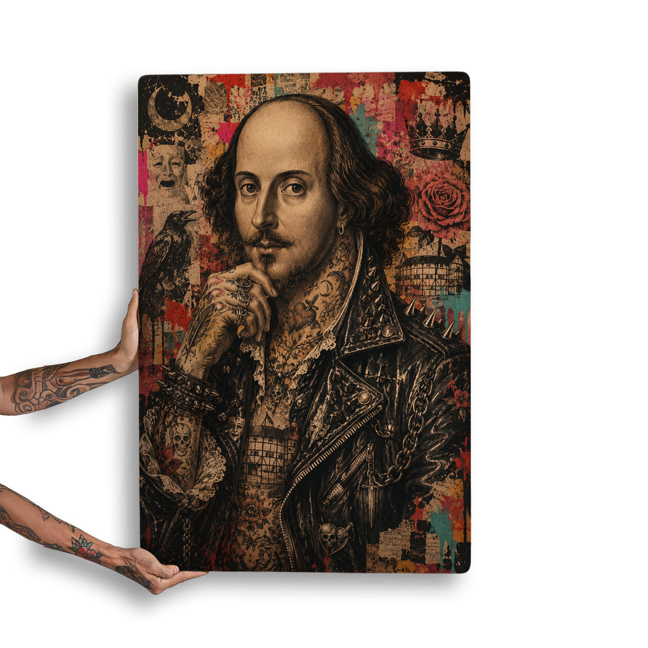 Quadro Decorativo - William Shakespeare Punk