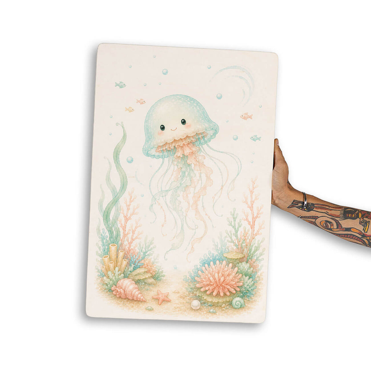 Quadro Decorativo  - Agua Viva Infantil
