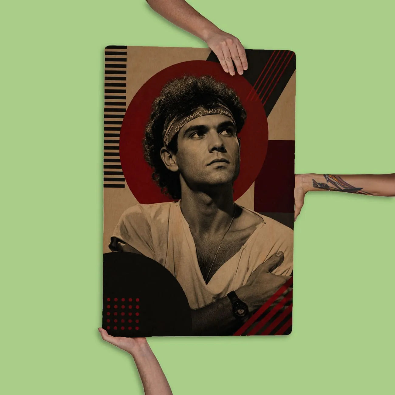 Quadro Decorativo - Cazuza Bauhaus