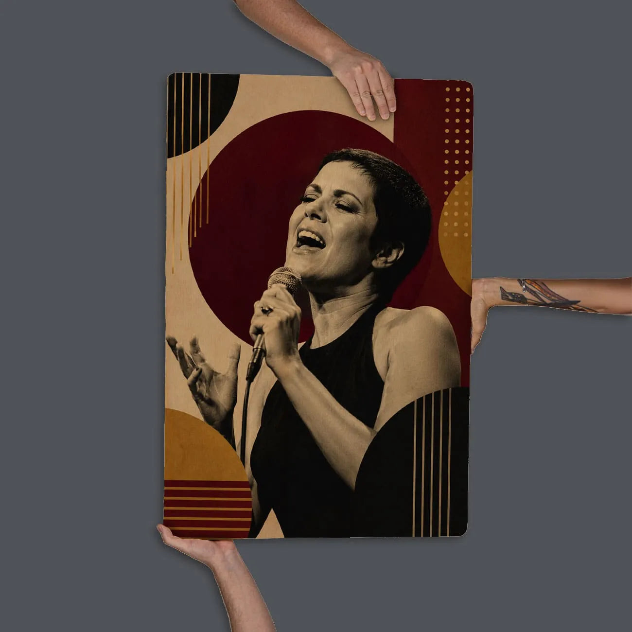 Quadro Decorativo - Elis Regina Bauhaus