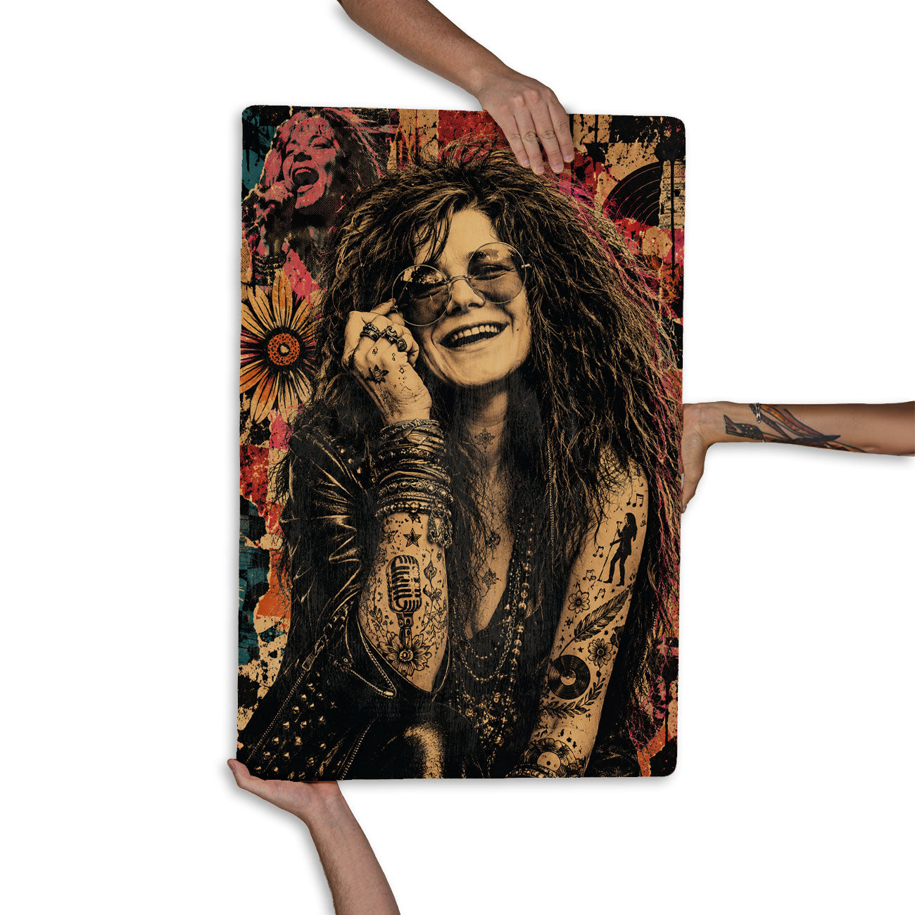 Quadro Decorativo - Janis Joplin Punk
