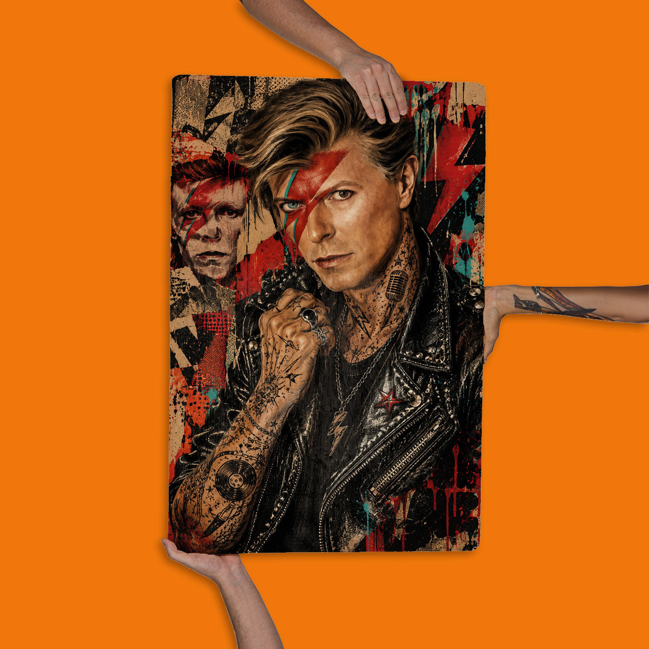Quadro Decorativo - David Bowie Punk
