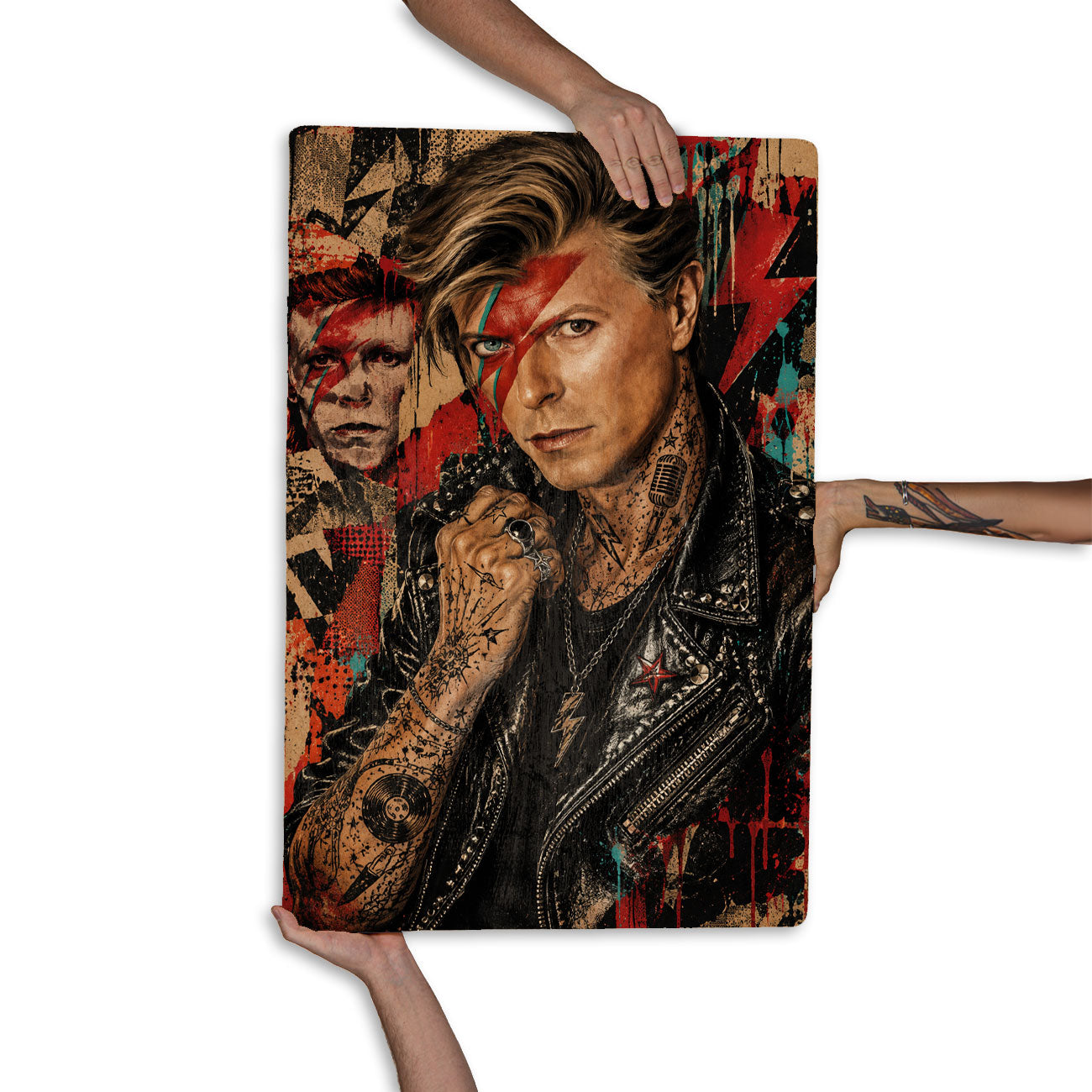 Quadro Decorativo - David Bowie Punk